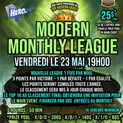 MTG Modern Monthly League - le 23 Mai 19h